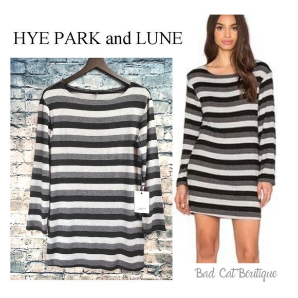 Hye Park and Lune | Stacy Striped Mini Dress - Picture 1 of 8